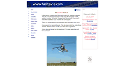 Desktop Screenshot of helitavia.com